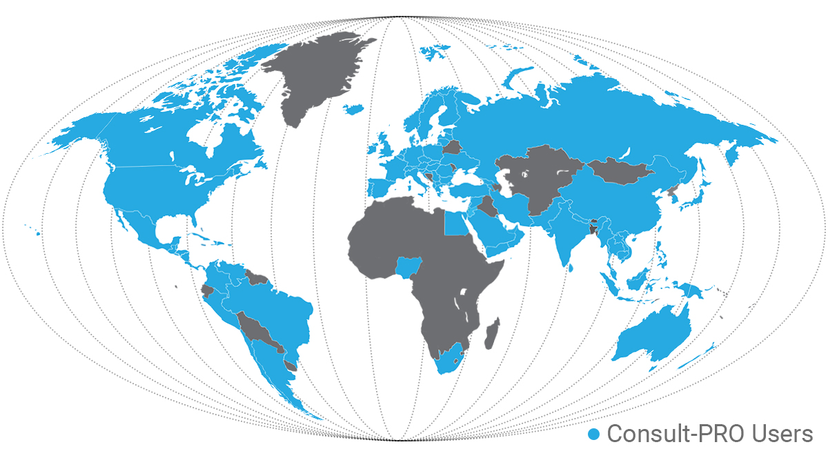 dental software used in 127 countries